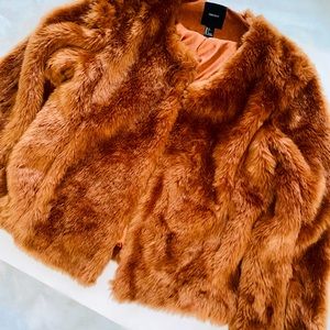 Faux Fur Coat Forever21